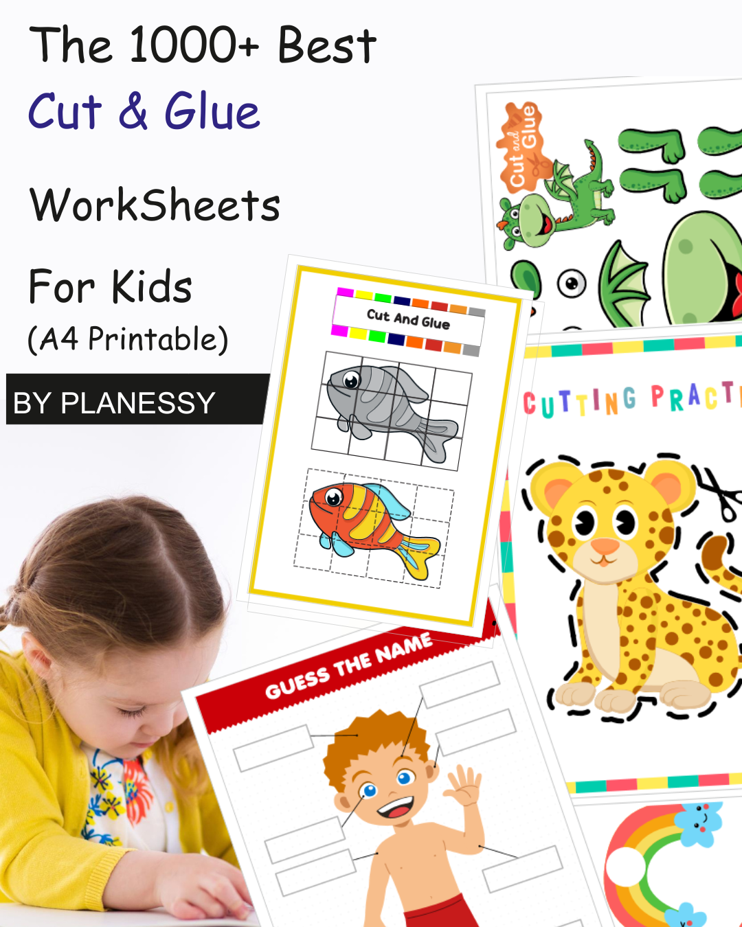 1000+ Cut and Glue activities for kids