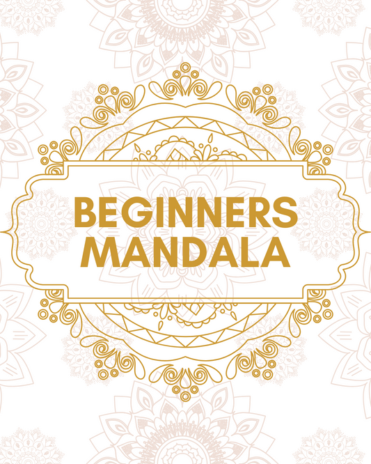 Beginner's Mandala Coloring eBook